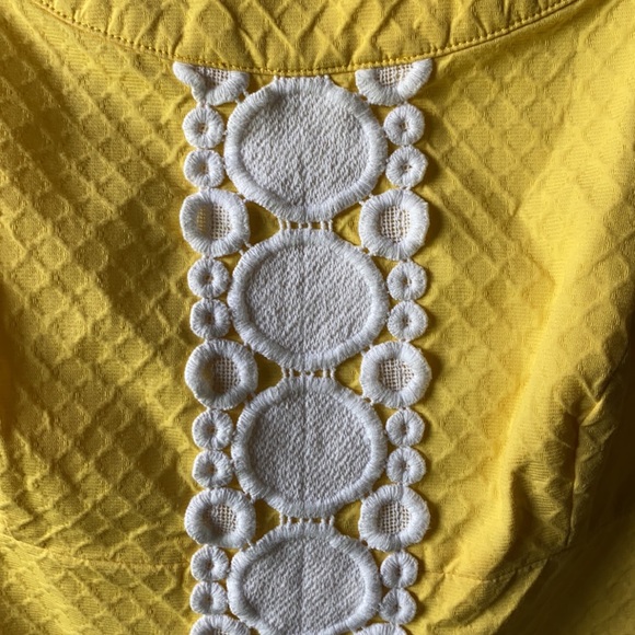 Lilly Pulitzer Jacqueline Shift Sunglow Yellow - Picture 3 of 5